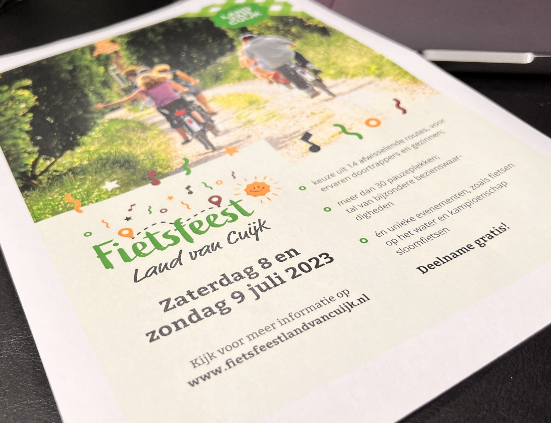 LIVE: Fietsfeest Land van Cuijk