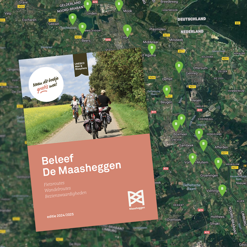 LIVE: Boekje, wandelroutes & fietsroutes voor Maasheggen UNESCO